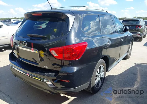 2017 Nissan Pathfinder Sl from USA, damaged, VIN 5N1DR2MN5HC613231